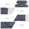 thumbnail image 6 of Ceisia Men's Sleeveless Hoodie and Shorts Set Full Zip Hooded Tank with Drawstring Shorts Dark Gray XXL Gifts for Father, 6 of 9