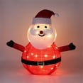 thumbnail image 4 of Lámpara de Nieve Xihbxyly con Forma de Papá Noel y 40 Cuentas Led, 4 of 4
