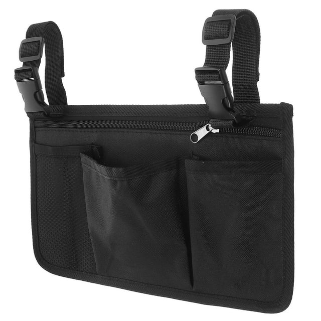 NIYANGLE Walker Side Storage Pouch Oxford Cloth for Practical Use 1Pack