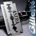 thumbnail image 2 of Cuchillas de afeitar de doble filo ASTRA Platinum, 50 unidades, 2 of 9