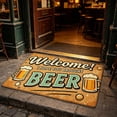 thumbnail image 4 of EGNMCR Bathroom Rugs, Rugs for Living Room, Area Rug, Bath Mat Basketball Themed Entrance Doormat Entry anti slip pad, 4 of 5
