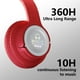 thumbnail image 4 of Auriculares Inalámbricos Bluetooth Sobre el Oído con Luces Luminosas, Sonido Hifi de Reducción de Ruido Del Conductor de 40 Mm para Juegos de Música Y Deportes, 4 of 9