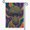 D, variant on XaaKee Garden Flags, Teal Cones Spores Mushroom Theme, Double-sided High-Quality White Linen Small Garden Flags For Outside, Seasonal Yard Decoration 12x18Inch
