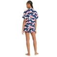 thumbnail image 2 of Way to Celebrate Women’s Americana Shorty Pajama Set, 2-Piece, Sizes XS to 3X, 2 of 4