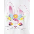 thumbnail image 2 of The Children's Place Girls Short Sleeve Easter Snug Fit PJs, 2-Piece, Sizes 4-16, 2 of 3