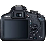 Canon EOS 2000D DSLR Camera with 18-55mm f/3.5-5.6 Zoom Lens + 128GB Card, Tripod, Flash, and More 20pc Bundle (International Version)