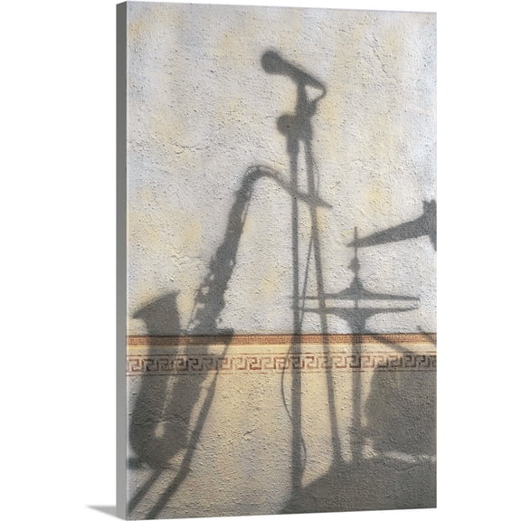 Great BIG Canvas | "Jazz Instruments" Canvas Wall Art - 24x36