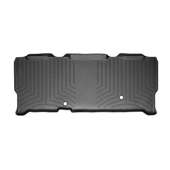 WeatherTech Custom Fit FloorLiners compatible with 1999-2007 Ford Super Duty - 2nd Row, Black