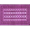 thumbnail image 1 of Ahgly Company Indoor Rectangle Persian Purple Traditional Area Rugs, 2' x 3', 1 of 4