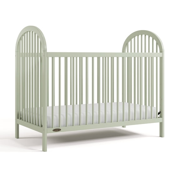 Graco Olivia 3-in-1 Convertible Baby Crib, Sage