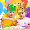 thumbnail image 4 of MEZZALL Kids Party Game Jungle Hat, Brown, One Size, 4 of 6