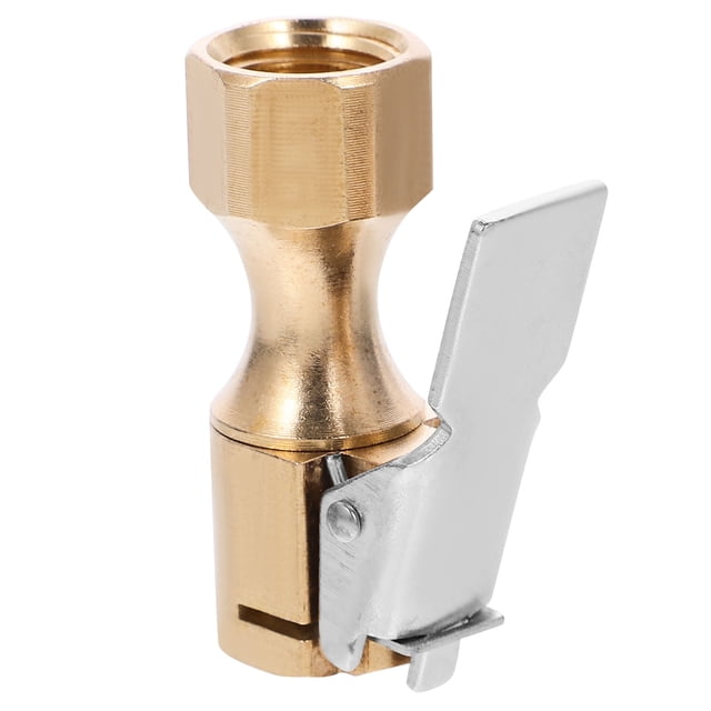 unbranded Tire Inflator Air Chuck Con Clip De Y Conexión Rápida Ideal Para Llantas De Vehículos Diversos