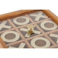 thumbnail image 4 of Mainstays Decorative Gold and Wood Tabletop Tic Tac Toe Tabletop Set, 4 of 14