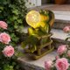 thumbnail image 4 of Lámpara nocturna solar impermeable con forma de rana para decoración de exteriores, jardín, patio o balcón – Adorno de resina para alféizar de ventana o escritorio con iluminación solar funcional., 4 of 6