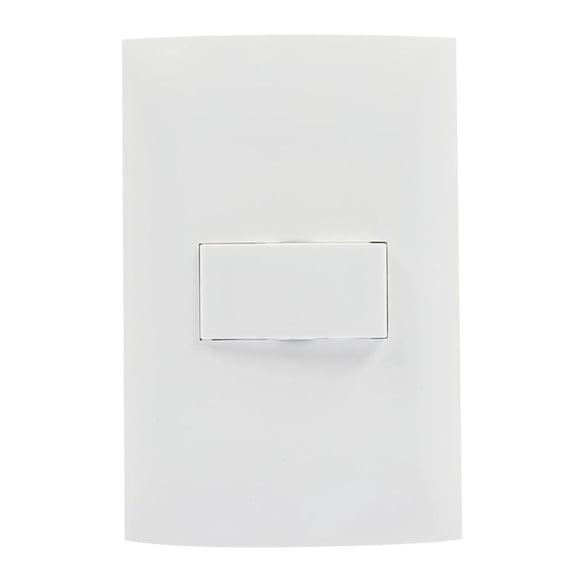 Interruptor Sencillo Leviton Blanco 12X8X4 Cm