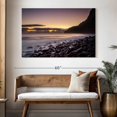 thumbnail image 3 of Elephant Stock Waipi'o Island Shores Wall Art - Horizontal Canvas Wall Art - Living Room Wall Decor - Beach Canvas - Gray And Black Decor - 51" x 34", 3 of 8