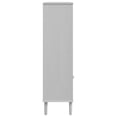thumbnail image 5 of vidaXL Adult Standard Bookcase Senja Rattan Look White 90x35x130 cm Solid Wood Pine, 5 of 5
