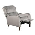 thumbnail image 2 of Tommy Hilfiger Eddington Modern Recliner Chair TwoTone Gray, 2 of 6