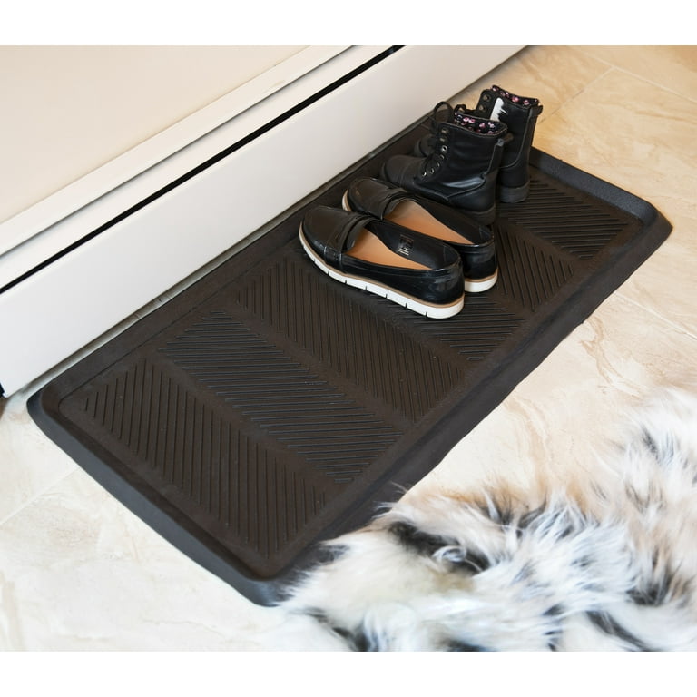 32 in. x 40 in. Rubber Boot Mat Boot Tray 32 in. x 40 in. XL