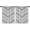 Black Geometric Chevron, variant on Blackout Kids Curtains,Blue Quatrefoil Geometric Pattern Childrens Insulated Curtains Set Of 2,Bedroom Essentials,Toddler Room Decor 42x54in(106x137cm)
