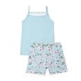 thumbnail image 5 of Bovxnpu Girls Summer Clothing Sets Girls Floral Graphic Cotton Tank Top Shorts Comfortable 2 Piece Set, 5 of 8
