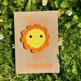 thumbnail image 2 of Fall Decorations Creative Crochet Greeting Card 2025 New Handmade Cute Knitting Crochet Greeting Cards Knitted Card For Mother's Day And Birthdays, 2 of 3
