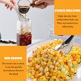 thumbnail image 3 of Becaristey 2pieces Slotted Spoon Made Of Stainless Steel Easy To Clean And Practical Kitchen Tool Durable, 3 of 6