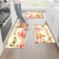 thumbnail image 3 of CCTFS Kitchen honey tea Fall Kitchen Rugs, Xmas Holiday Kitchen Mat Decor Home Decorations, Green Christmas Mats for Kitchen Floor - 16''*24'', 3 of 10