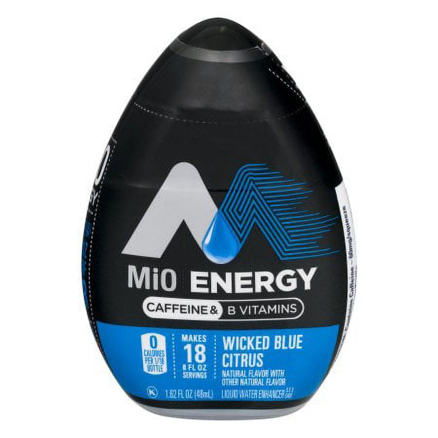 ソフトドリンク y Mio Energy Wicked Blue Citrus Liquid Water Enhancer (Pack of