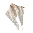 thumbnail image 1 of Korean Charm Scarf Floral Lace Detailing Comfortable Cotton Shoulder Wrap for Casual Outings and Evening Event Multicolor, 1 of 4