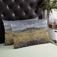 thumbnail image 4 of Spring Floral Throw Pillow Cover 24 x 36 Inch Decorative Pillow Cover Modern Oil Painting Farmhouse Lumbar Pillowcase Seasonal Rectangle Cushion Case for Couch Sofa Bed Living Room, 4 of 7