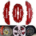 thumbnail image 6 of Aegis Car Disc Brake Caliper Covers Front & Rear Kit, Red 4 Count, 6 of 7