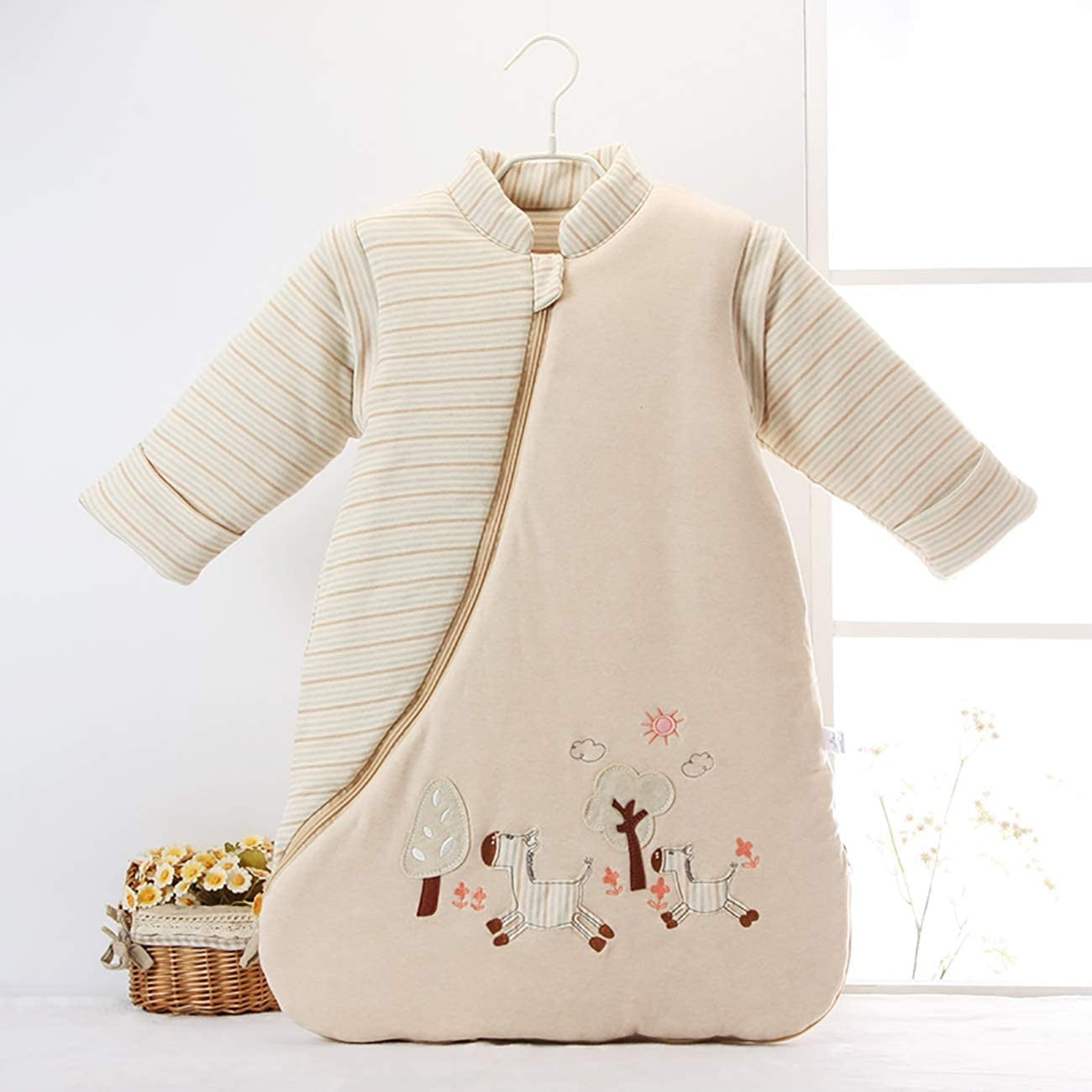 Baby Bunting Bag Sleeping Bag Detachable Sleeve