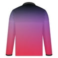 thumbnail image 3 of Mens Lapel T-Shirts with Pockets, Long Sleeve Shirts for Men Fall Fashion Loose Fit Ombre Tie Dye Button Up Tshirts S-3XL, 3 of 4