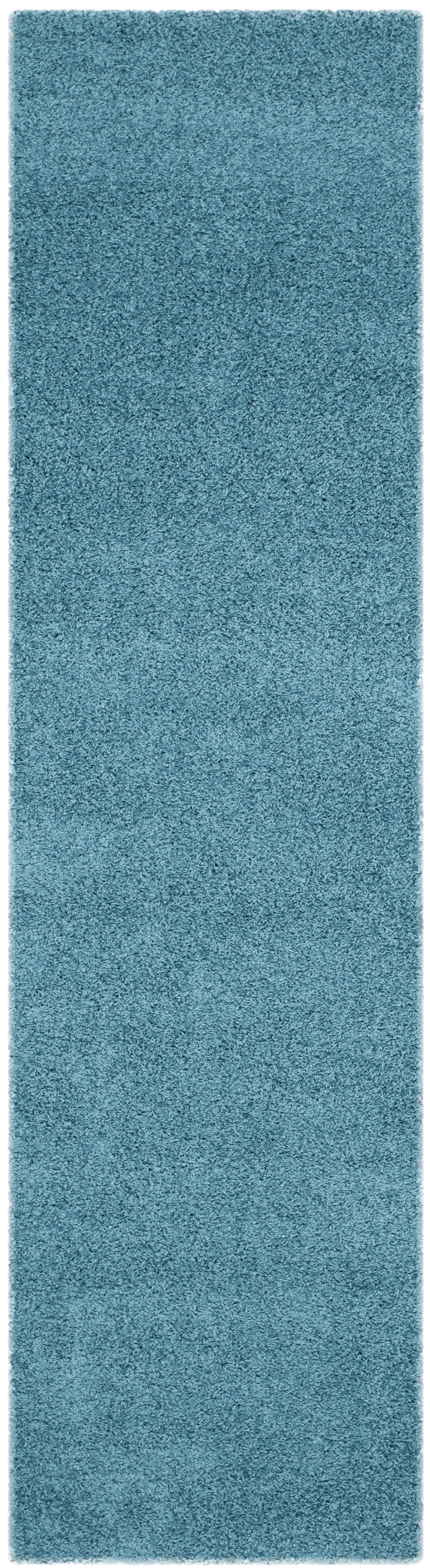 Safavieh Laguna Neven Solid Shag Runner Rug, Turquoise, 2'3" x 10'