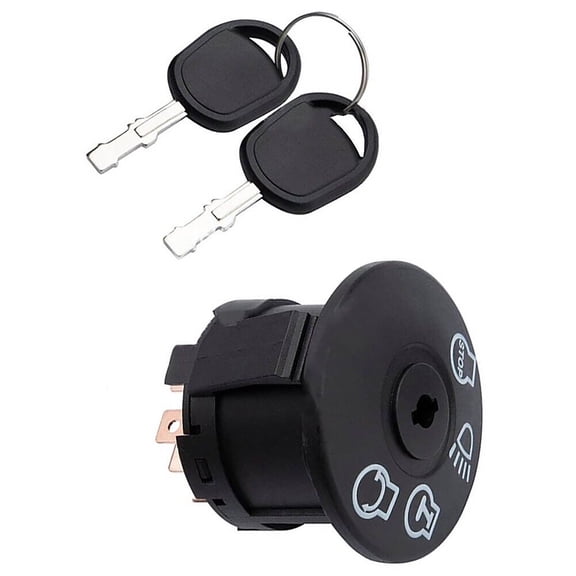 Cars Part 7-Pin Starter Ignition Switch for John Deere 155C, L100, L120 and Husqvarna L120, LTH1538