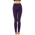 thumbnail image 4 of Womens High Waist Cotton Full Length Ankle Leggings, 4 of 7