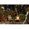 thumbnail image 3 of 16" x 16" Simply Daisy Halloween Happy Halloween Checks Polyester Indoor/Outdoor Pillow, Rust Qty 1, 3 of 6