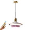 thumbnail image 1 of Luz de ventilador de techo con control remoto 360 Head Shaking Viento de 3 velocidades para estudio de dormitorio Hugtrwg Para estrenar, 1 of 6