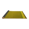thumbnail image 2 of Ahgly Company Indoor Rectangle Abstract Yellow Contemporary Area Rugs, 2' x 4', 2 of 4