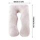 thumbnail image 4 of Xihbxyly Funda de Almohada de Maternidad, Diseño de Terciopelo Cristal Lavable, Costura Doble Extraíble, Excelente Recuperación Elástica, Soporte Cómodo Durante El Embarazo, Ideal para Futuras Mamás,, 4 of 7