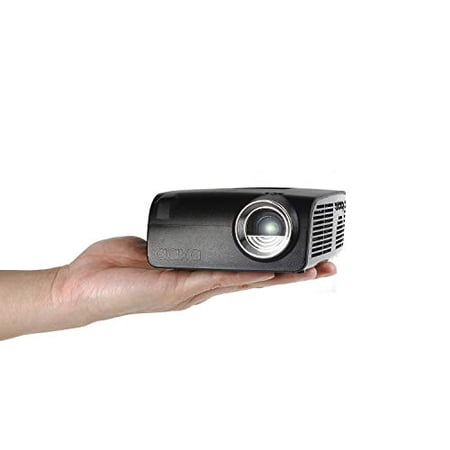 AAXA S2 Mini LED Projector, USBC Smartphone Laptop Mirroring, 6 Hour Built-in Battery