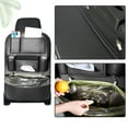 thumbnail image 3 of Car Seat Back Organizer, Hanging Car Leather Organizer, 23x17 Inch Large Capacity Seat Back Hanging Organizers Storage Bag, Detachable Seat Back Waterproof Car Storage Trunk Organizer, 3 of 9