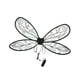 thumbnail image 5 of Alas de hada, alas de mariposa, accesorios de disfraz para festival de Halloween Negro, 5 of 9