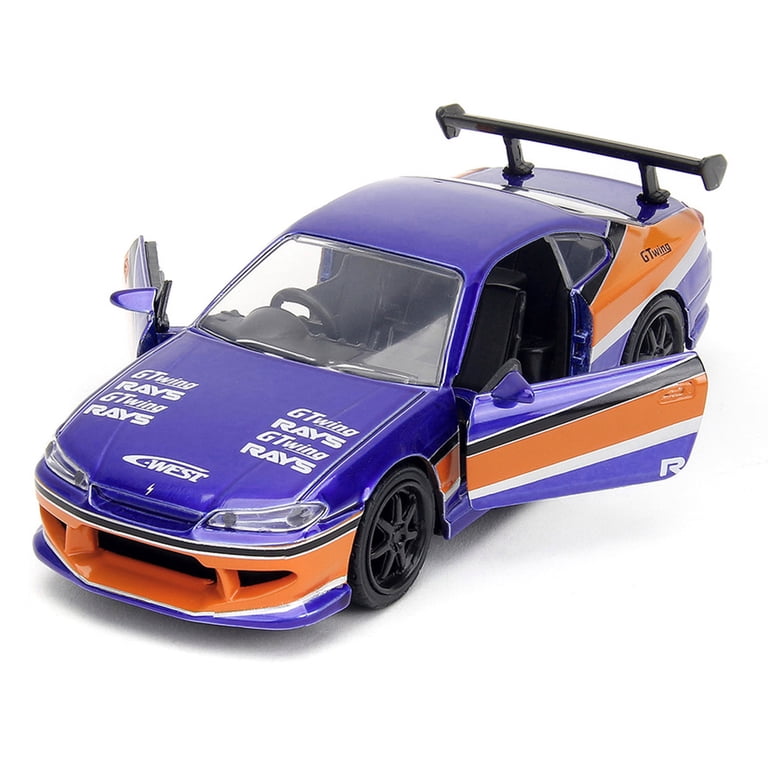 2001 Nissan Silvia S15 RHD Blue Metallic with Graphics 
