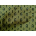 thumbnail image 4 of oneOone Cotton Cambric Fabric Leaves & Floral Block Print Sewing Fabric BTY 56 Inch Wide, 4 of 4