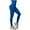 Blue, variant on Utoimkio High Waisted Yoga Leggings for Women Summer Tummy Control Workout Athletic Running Yoga Pants for Women