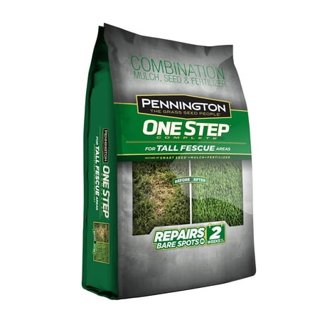 Pennington One Step Complete Tall Fescue Grass Seed; 8.3