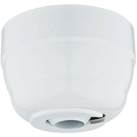 Westinghouse 7002900 45-Degree White Cathedral Ceiling Fan Canopy Kit