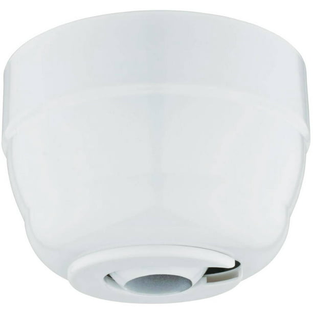 Westinghouse 7002900 45-Degree White Cathedral Ceiling Fan Canopy 